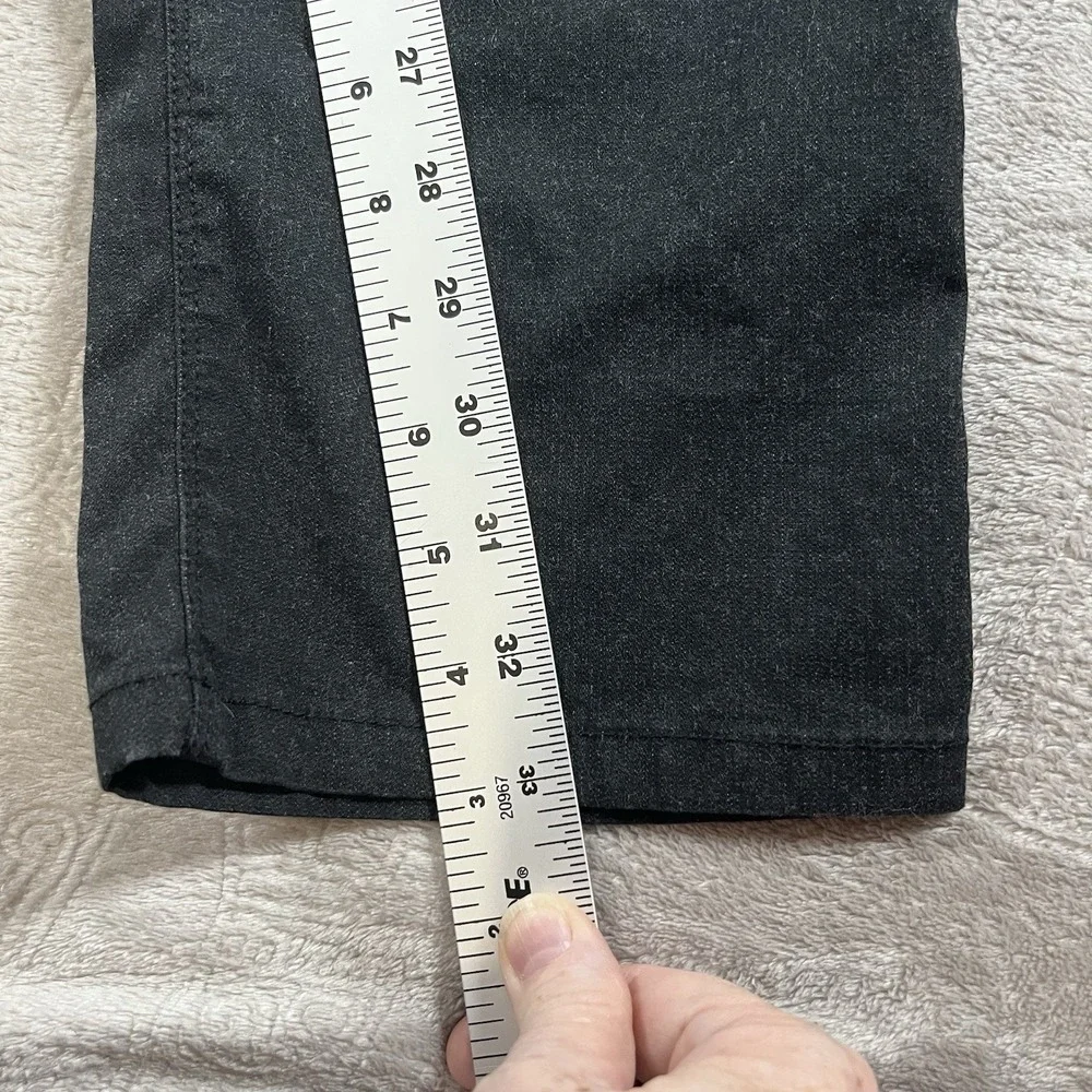 prAna Pants Mens‎ 30x33 Black Breathe Brion Slim Fit Straight 5-Pocket Chino